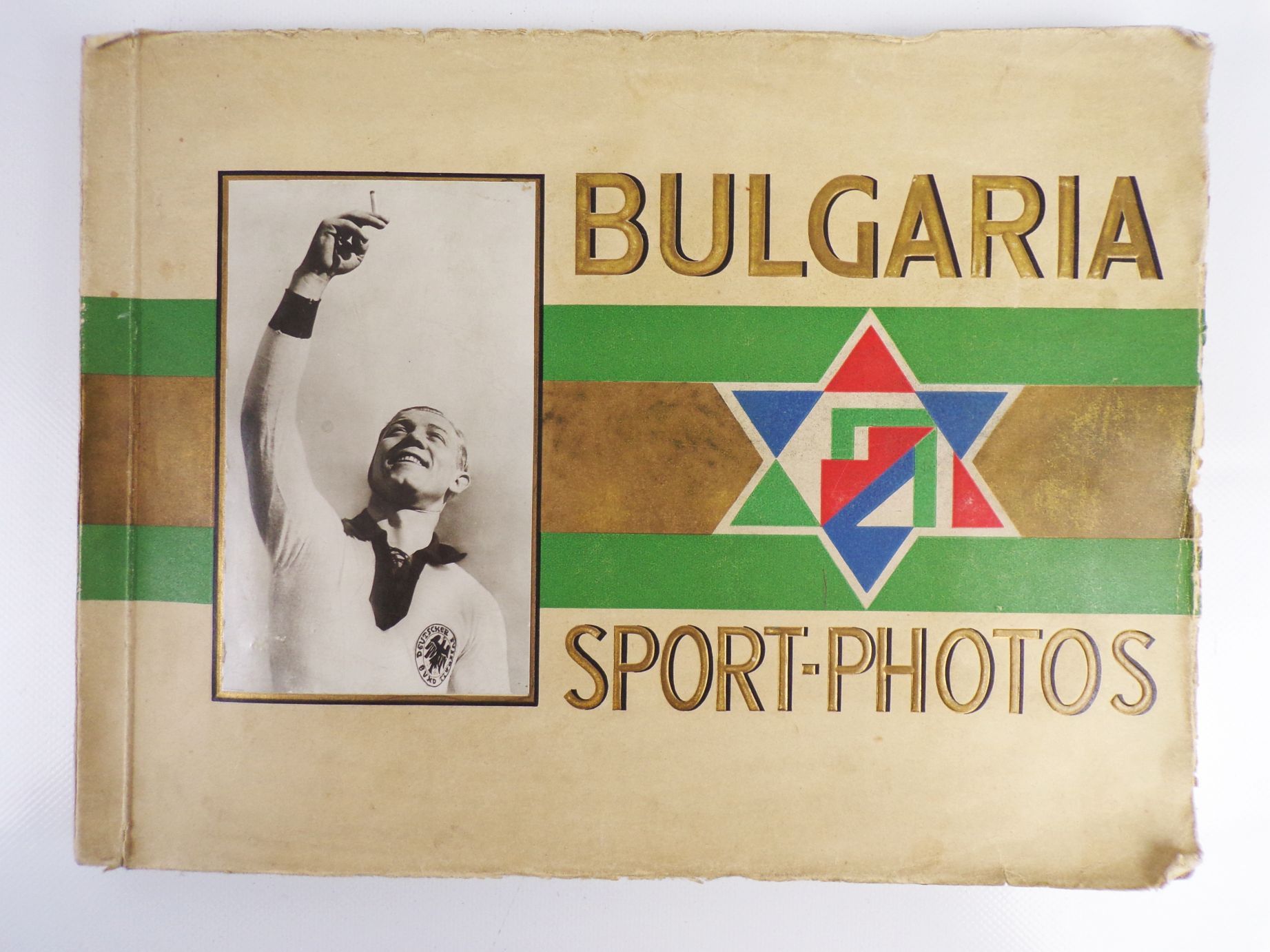 Bulgaria Sport Photos Sammelbilderalbum mit Babe Ruth trading card 