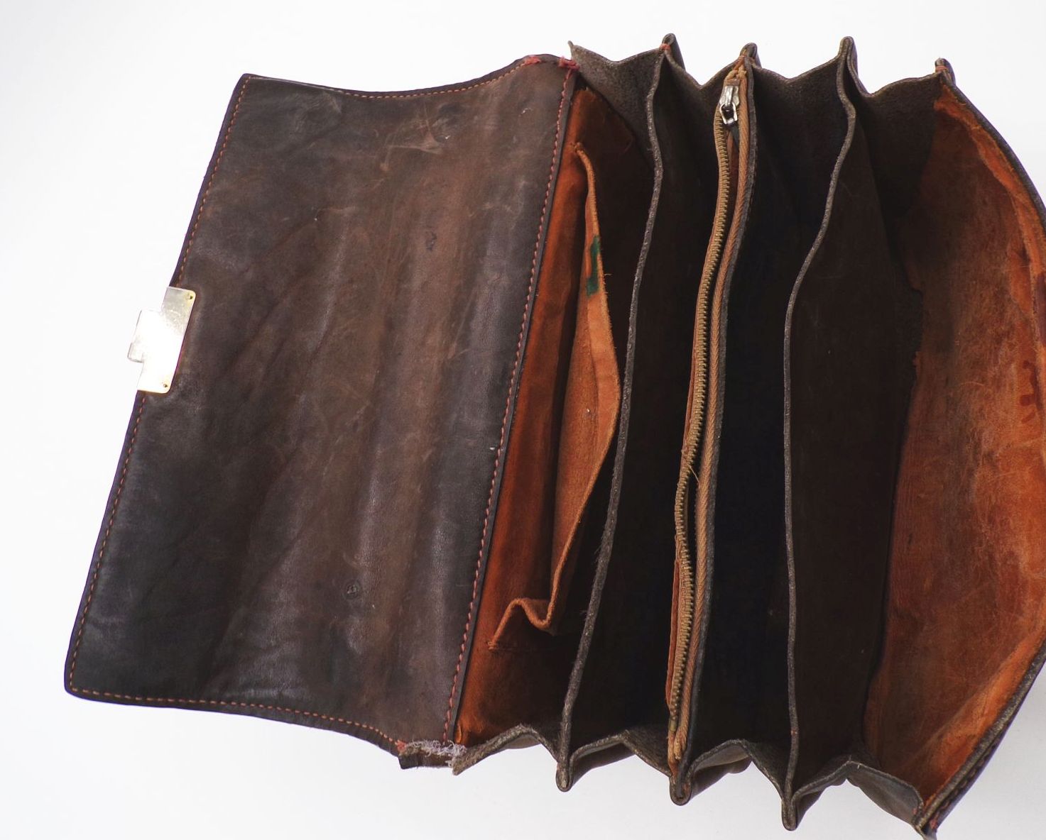 Alte Ledertasche Tragetasche Requisit true Vintage Alte Ledertasche Tragetasche Requisit true Vintage