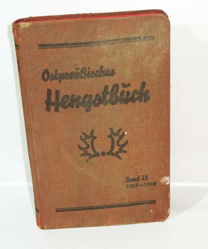 Ostpreußisches Hengstbuch Band II Trakehner Pferde 1936