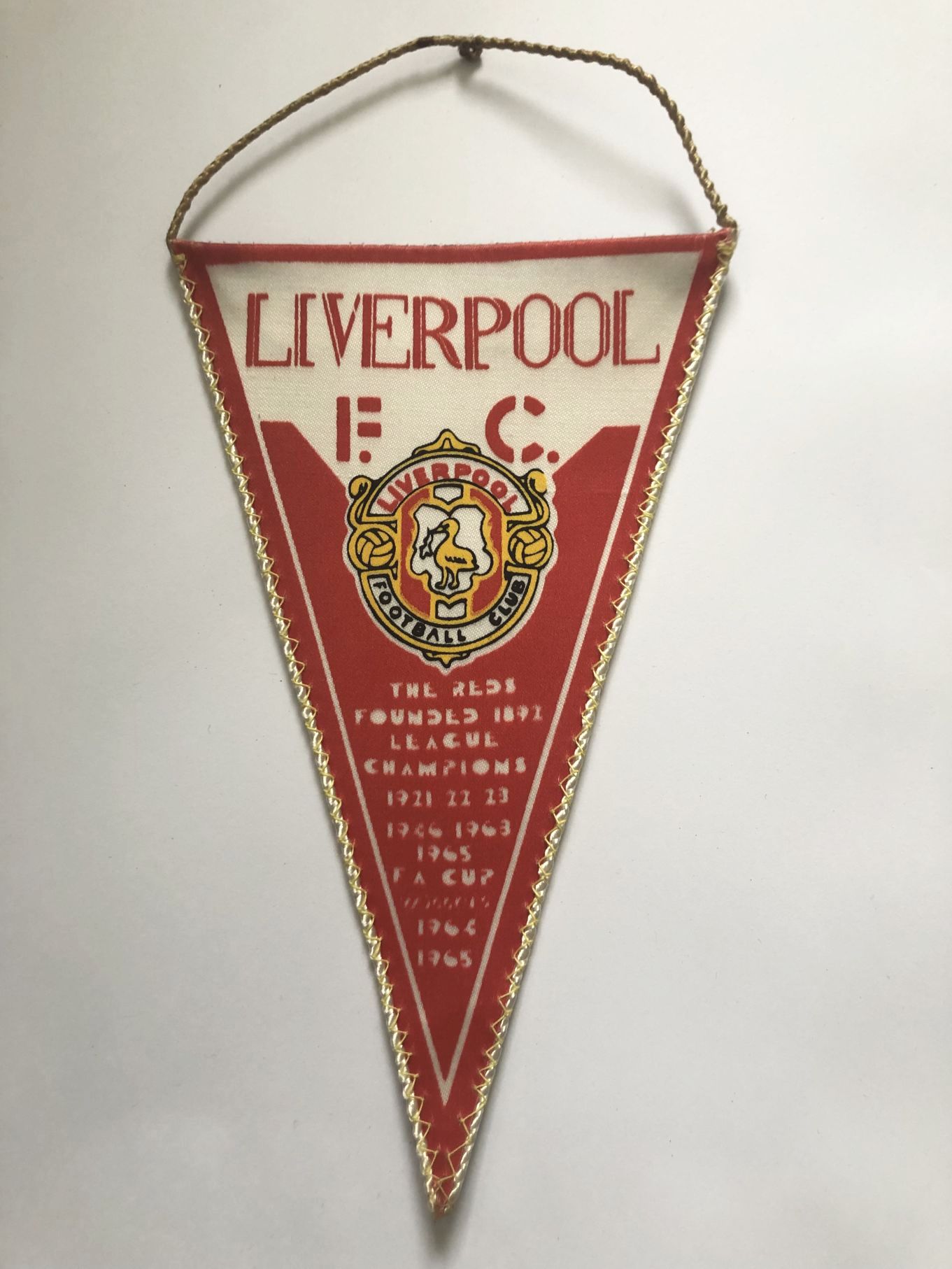 Liverpool FC Football Club Fußball Wimpel