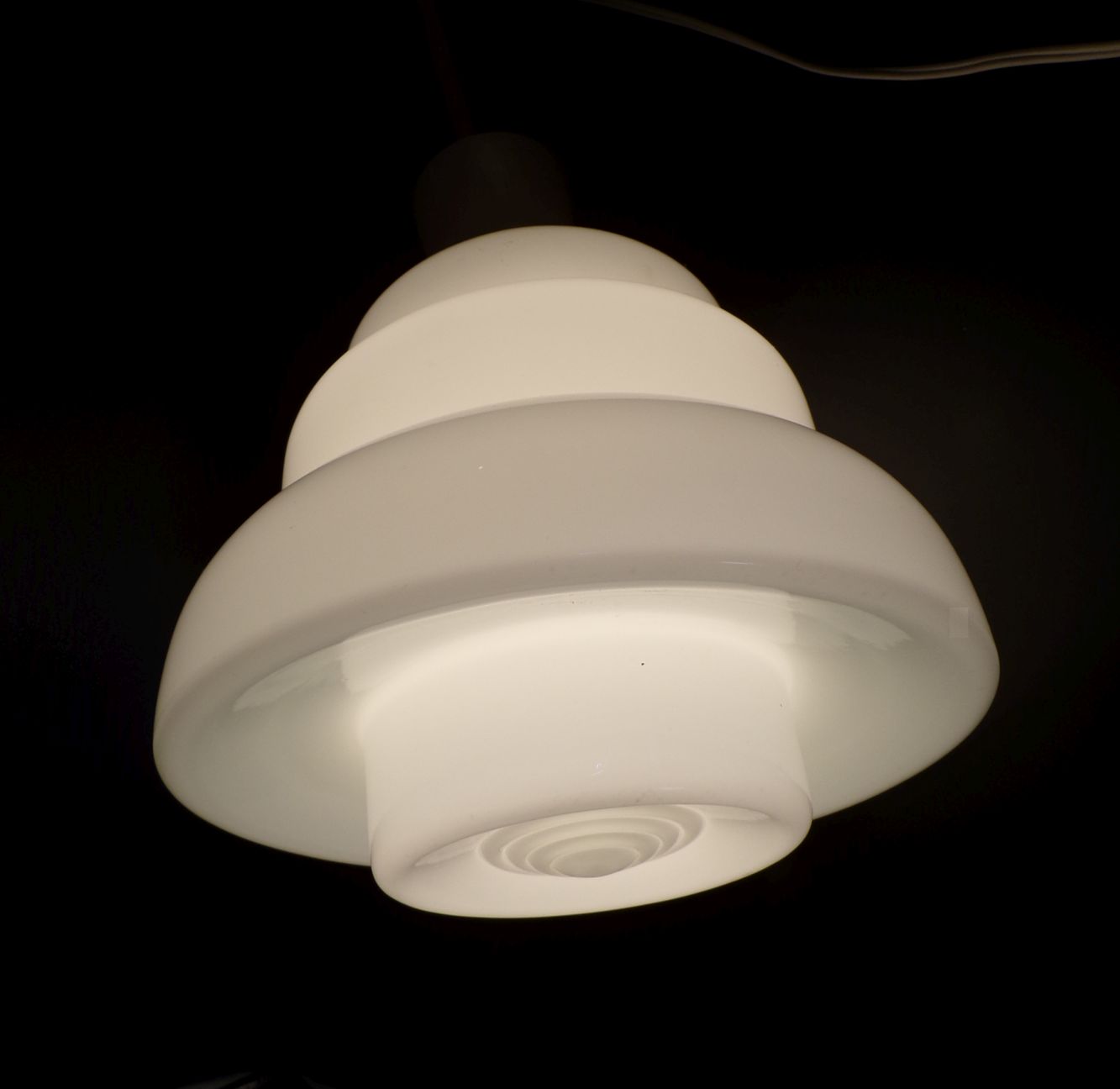 Alte Bauhaus Deckenleuchte Weiss E27 Vintage Deckenlampe