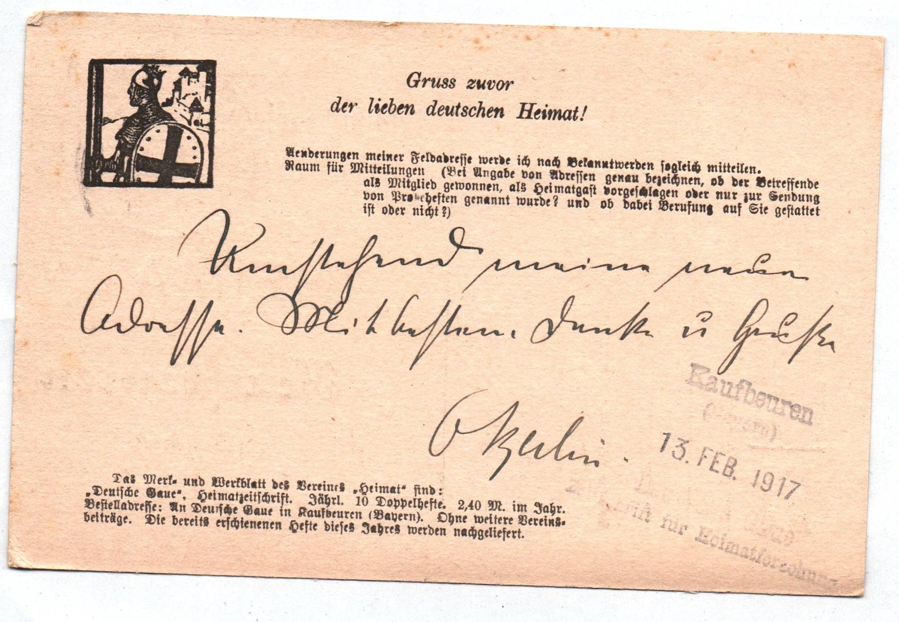 Feldpostkarte 1917 Fernsprech Doppelzug der 11 Infanterie Division 1 Wk Feldpostkarte 1917 Fernsprech Doppelzug der 11 Infanterie Division 1 Wk