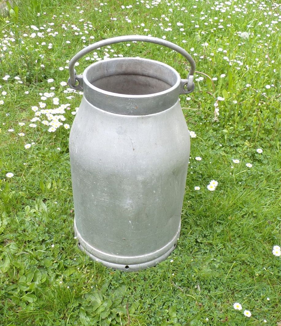 Alte Milchkanne 20 Liter Aluminium Garten Deko Alte Milchkanne 20 Liter Aluminium Garten Deko
