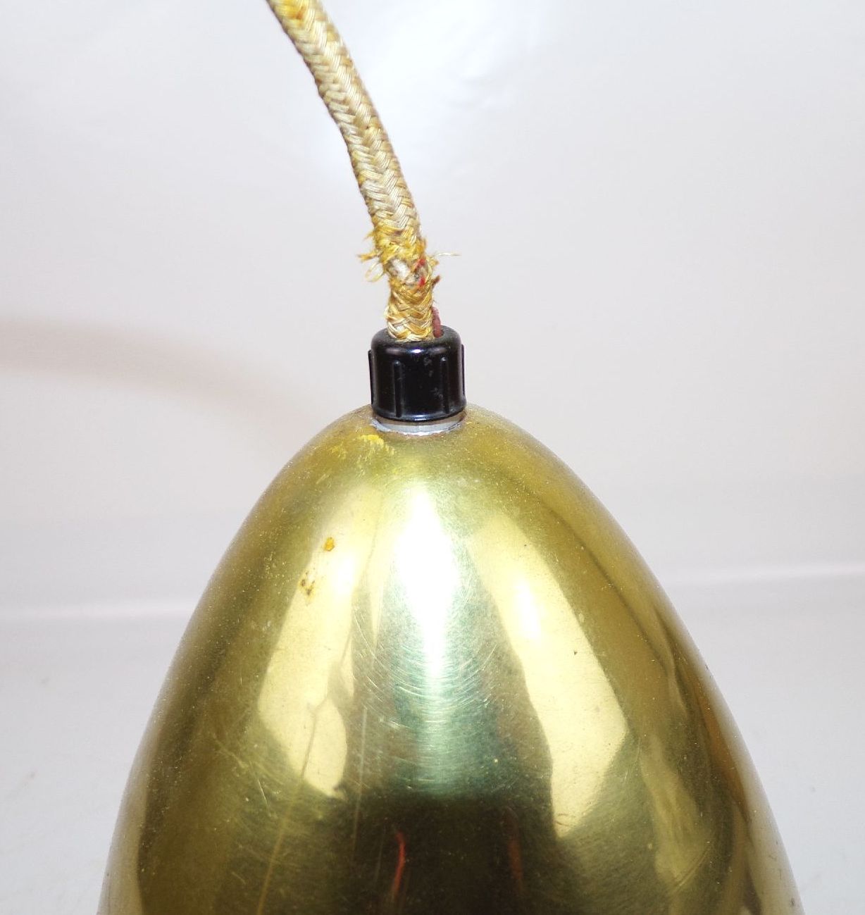 Alte Design Deckenleuchte Metall E27 DDR Deko Lampe Pendelleuchte