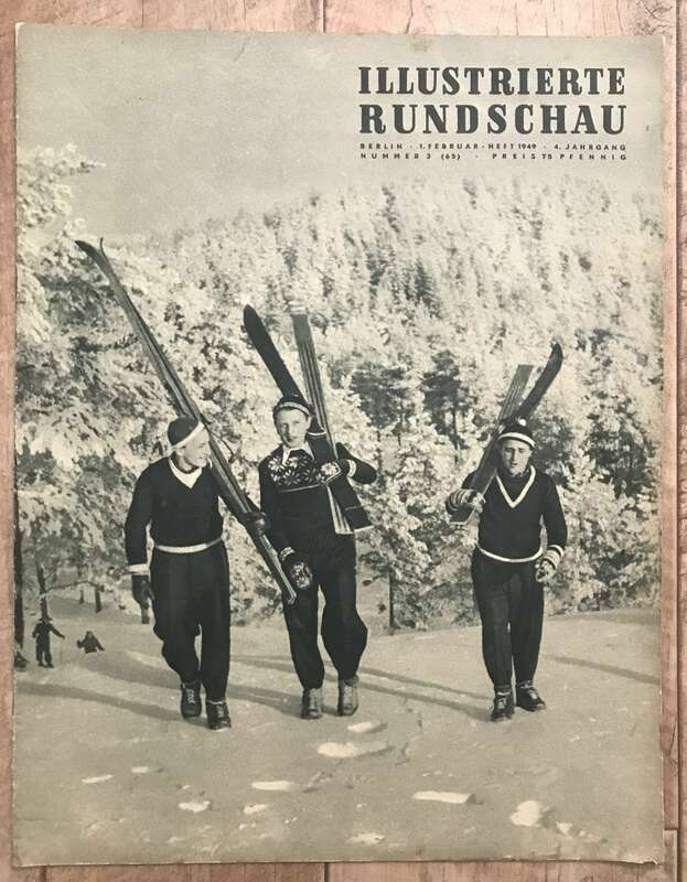 Illustrierte Rundschau verschiedene Ausgaben 1949 Zeitschrift