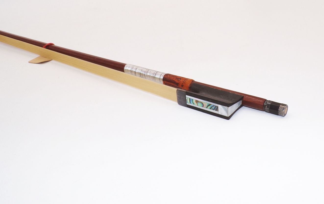 Alter Geigenbogen 74 cm für Violine mit Perlmuteinlage