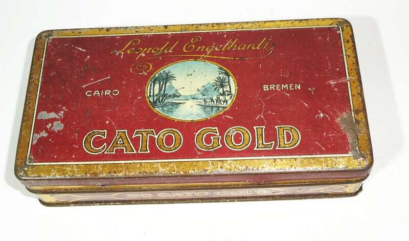 Leopold Engelhardt Bremen Cato 50er Cigaretten Zigarretten 1910er 