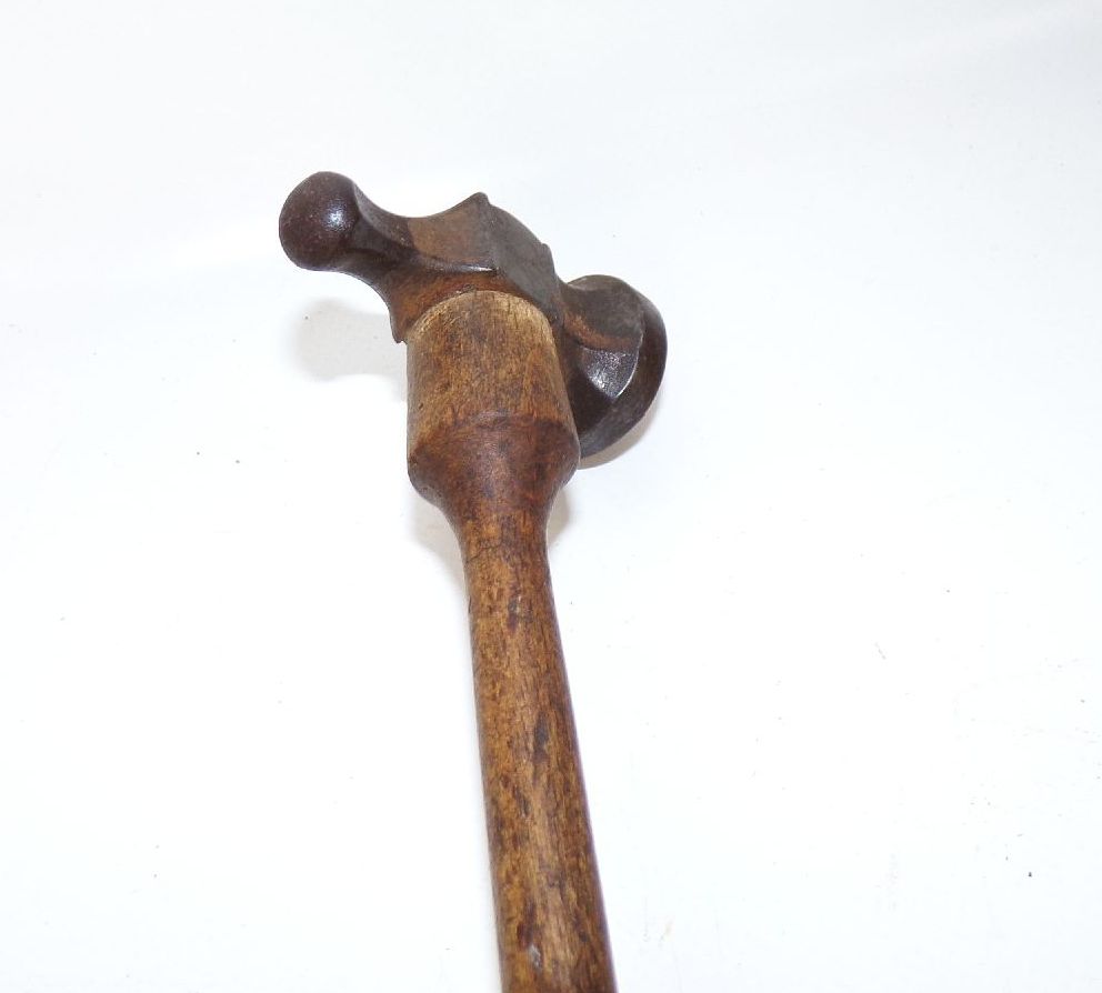 Alter Treibhammer Kugelhammer Karosserie Hammer Vintage Werkzeug