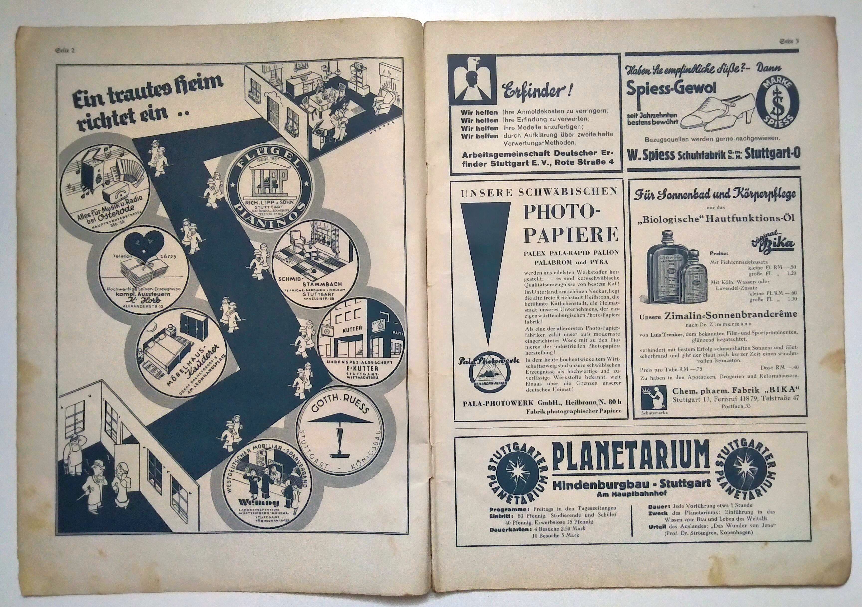 Unser Schwabenland 1933 Nr 7 Der Schwäbische Heimattag Unser Schwabenland 1933 Nr 7 Der Schwäbische Heimattag