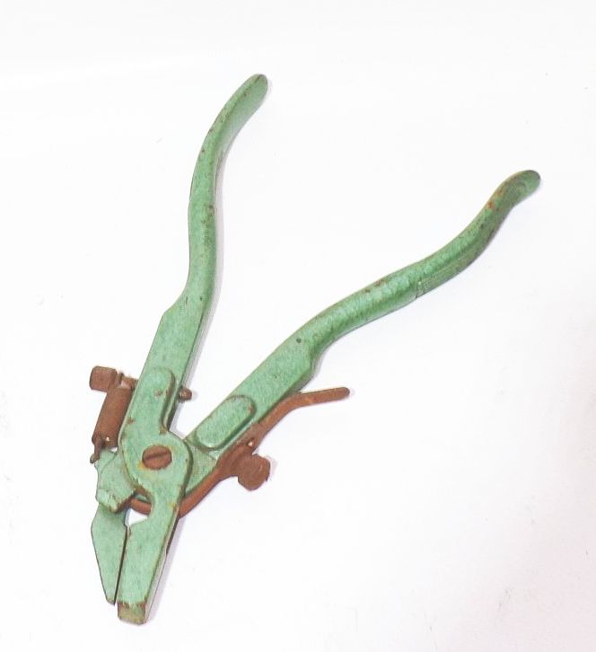 Garanto Schränkzange Sägeschrankzange altes Werkzeug