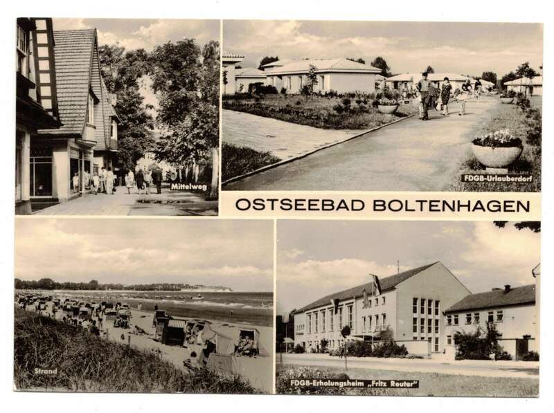 Ak Ostseebad Boltenhagen 1974  Mehrbild Ansichten