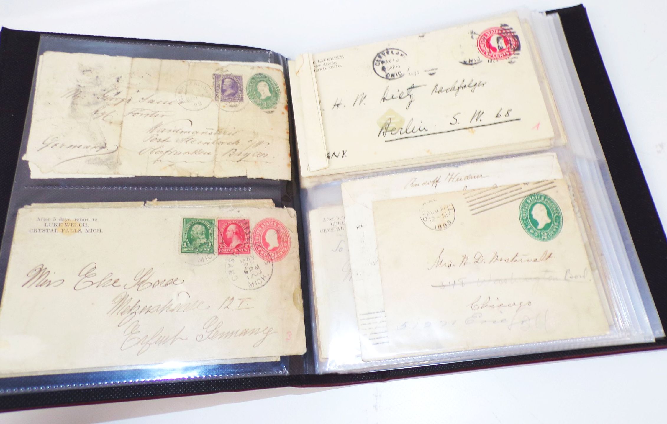 USA Briefmarken Konvolut Briefe