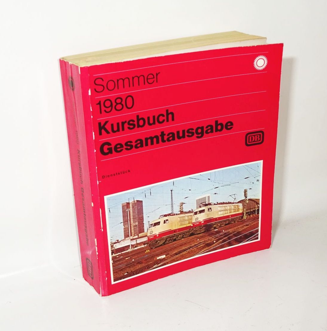 Sommer Kursbuch 1980 Gesamtausgabe Deutsche Bahn Dienststück 