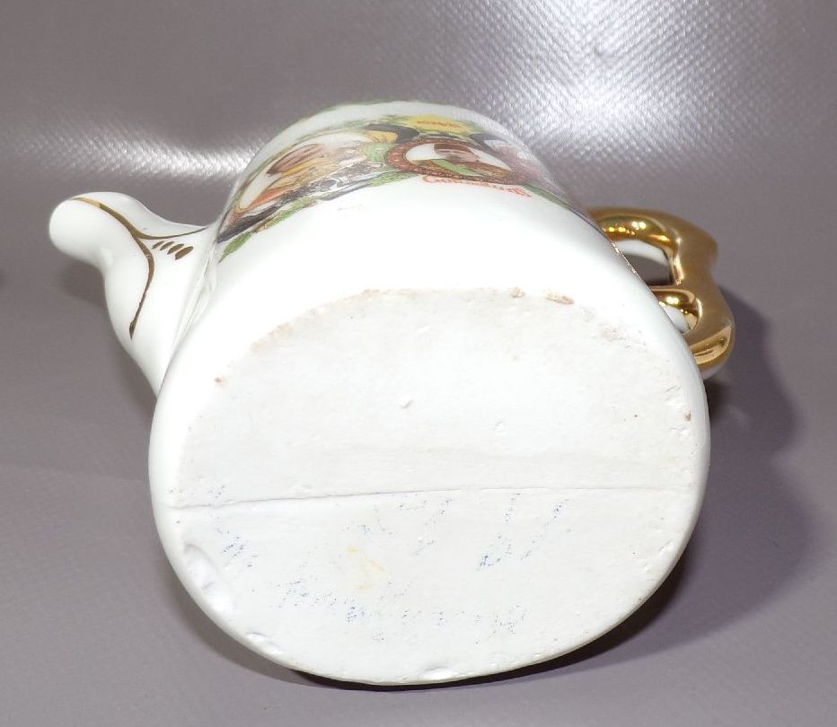 Patriotisches Porzellan Service Kaiser Wilhelm Kaiserreich Mokkaservice 1 Wk 