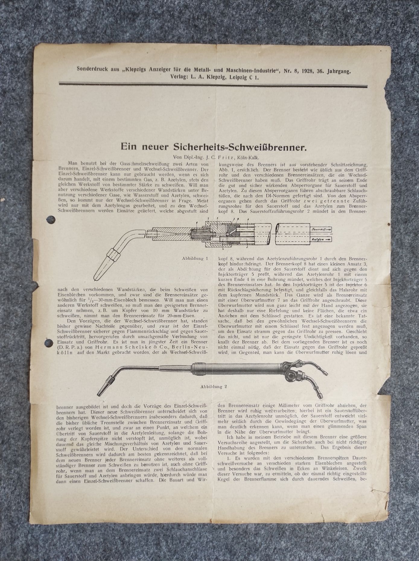 Autogenwerk Schelske Co Berlin Neukölln um 1928 Spezial Apparate Autogenwerk Schelske Co Berlin Neukölln um 1928 Spezial Apparate