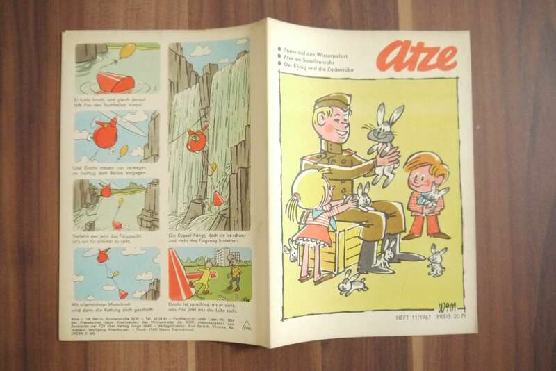 Atze Sturm auf den Winterpalast 1967 Heft 11 DDR Comic
