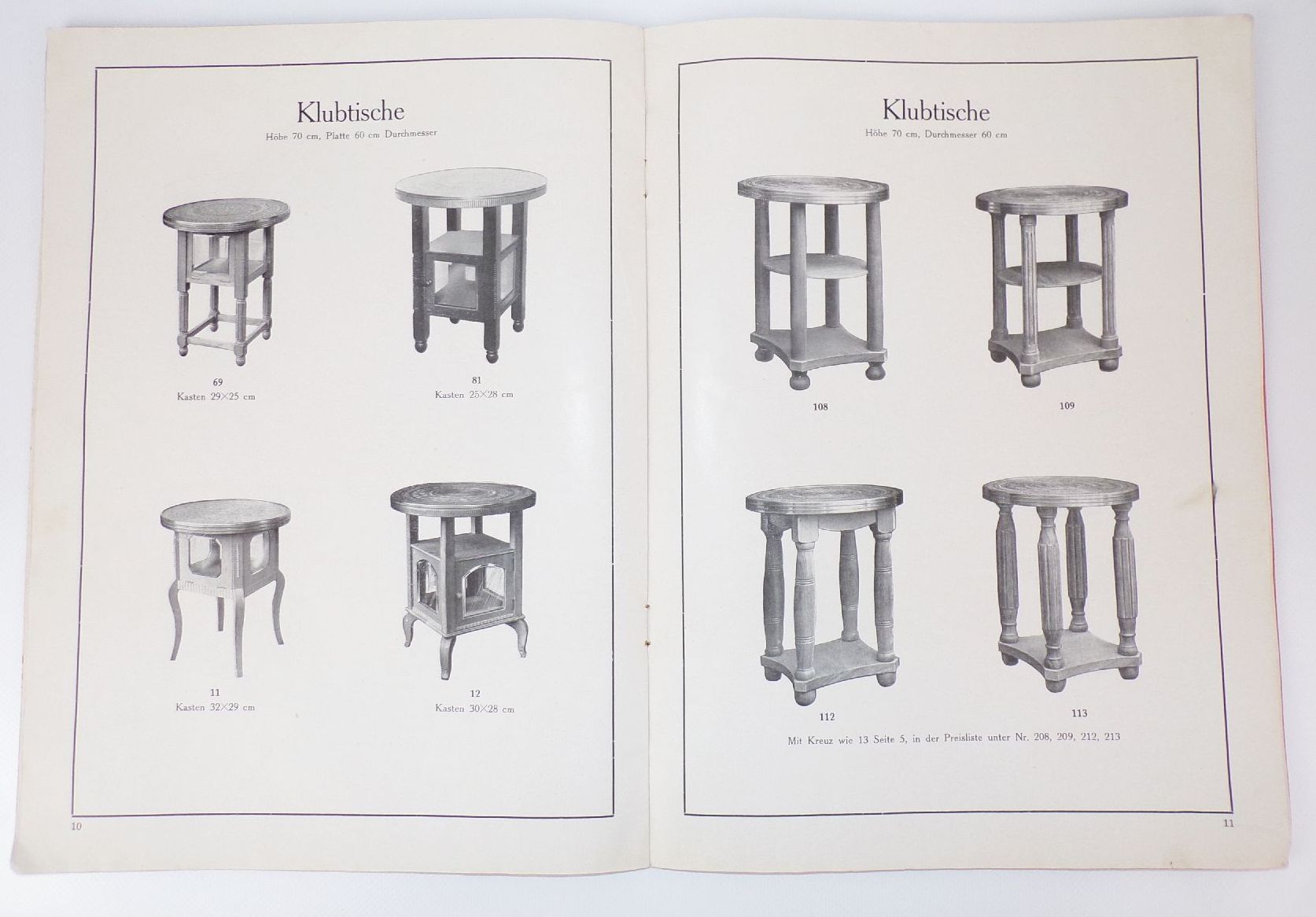 Weinböhla Katalog Kleinmöbel Reinhold Hänel um 1930