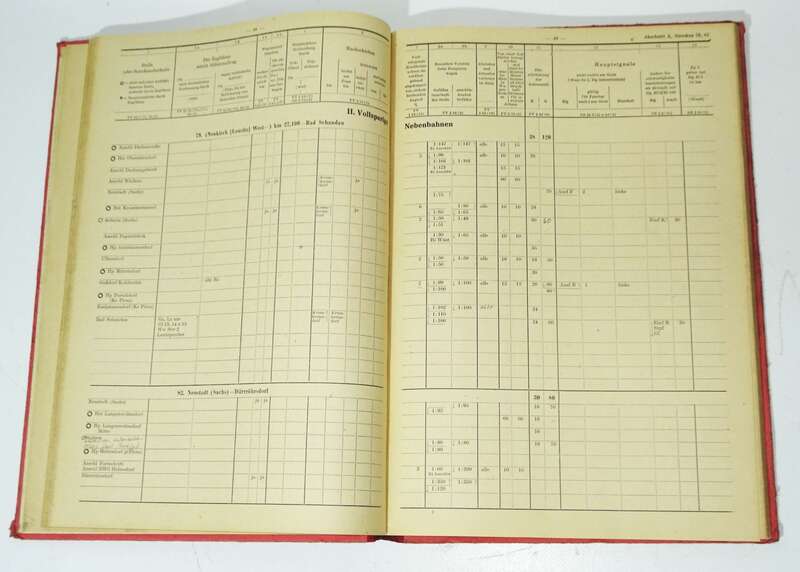 Anhang zu den Fahrdienstvorschriften und zum Signalbuch Teil I 1961