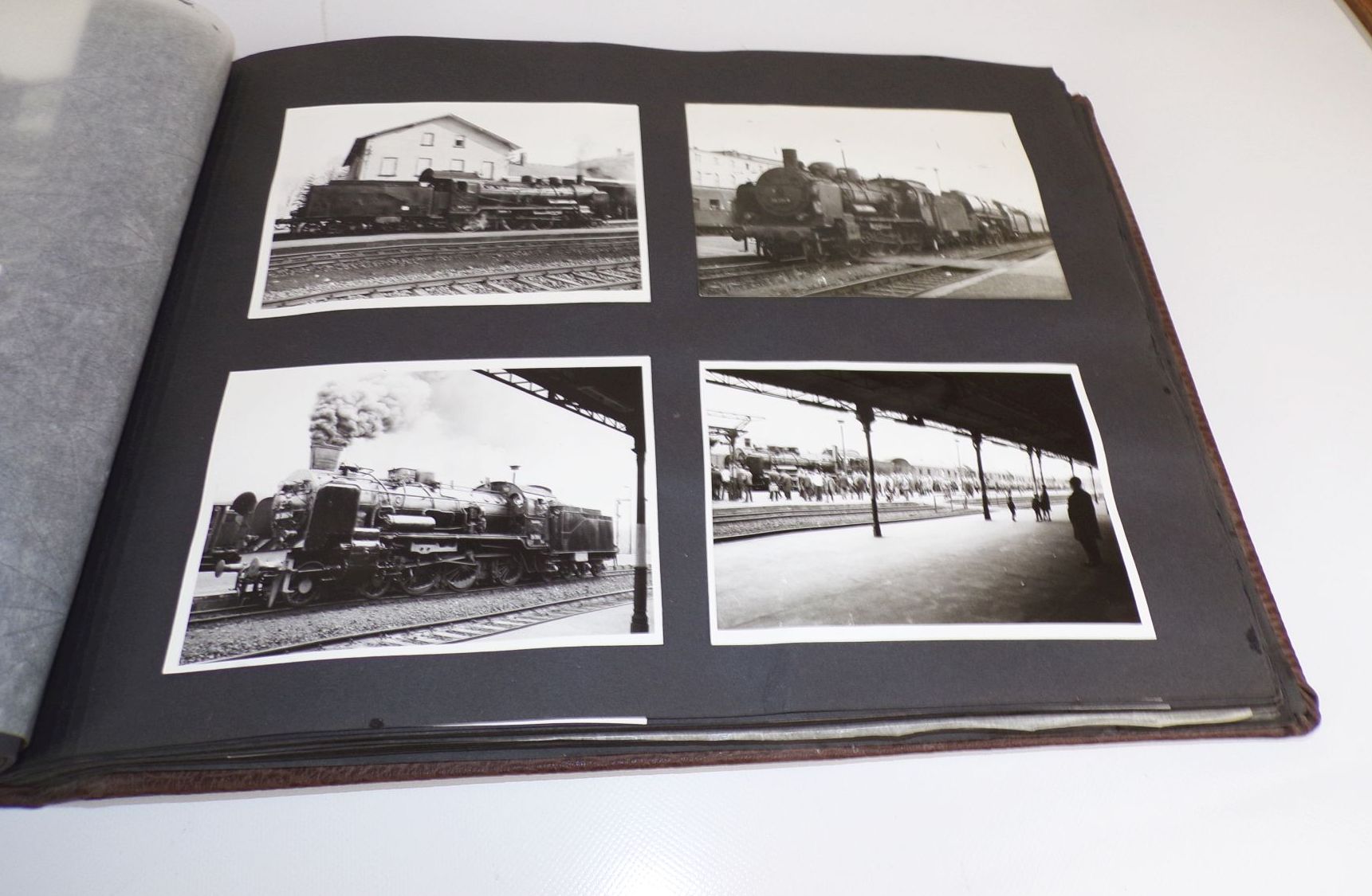 Fotoalbum Eisenbahn DDR Reichsbahn mit 361 Fotos Dampflok 