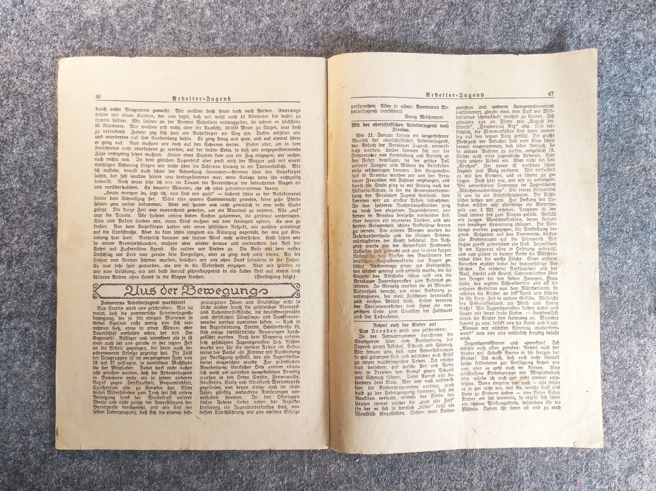 Arbeiter Jugend Heft 3 März 1923 An die Arbeiterjugend aller Länder Arbeiter Jugend Heft 3 März 1923 An die Arbeiterjugend aller Länder