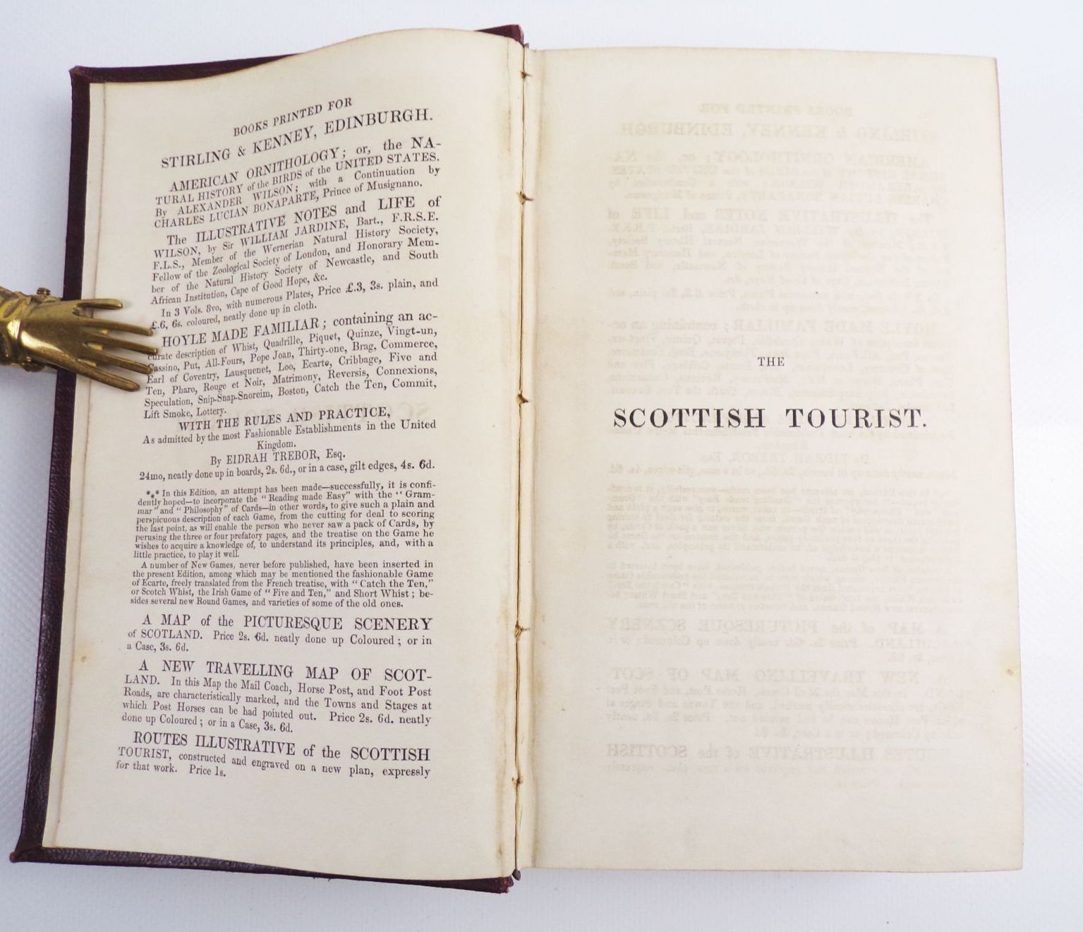 The Scottish Tourist and Itinerary 1834 