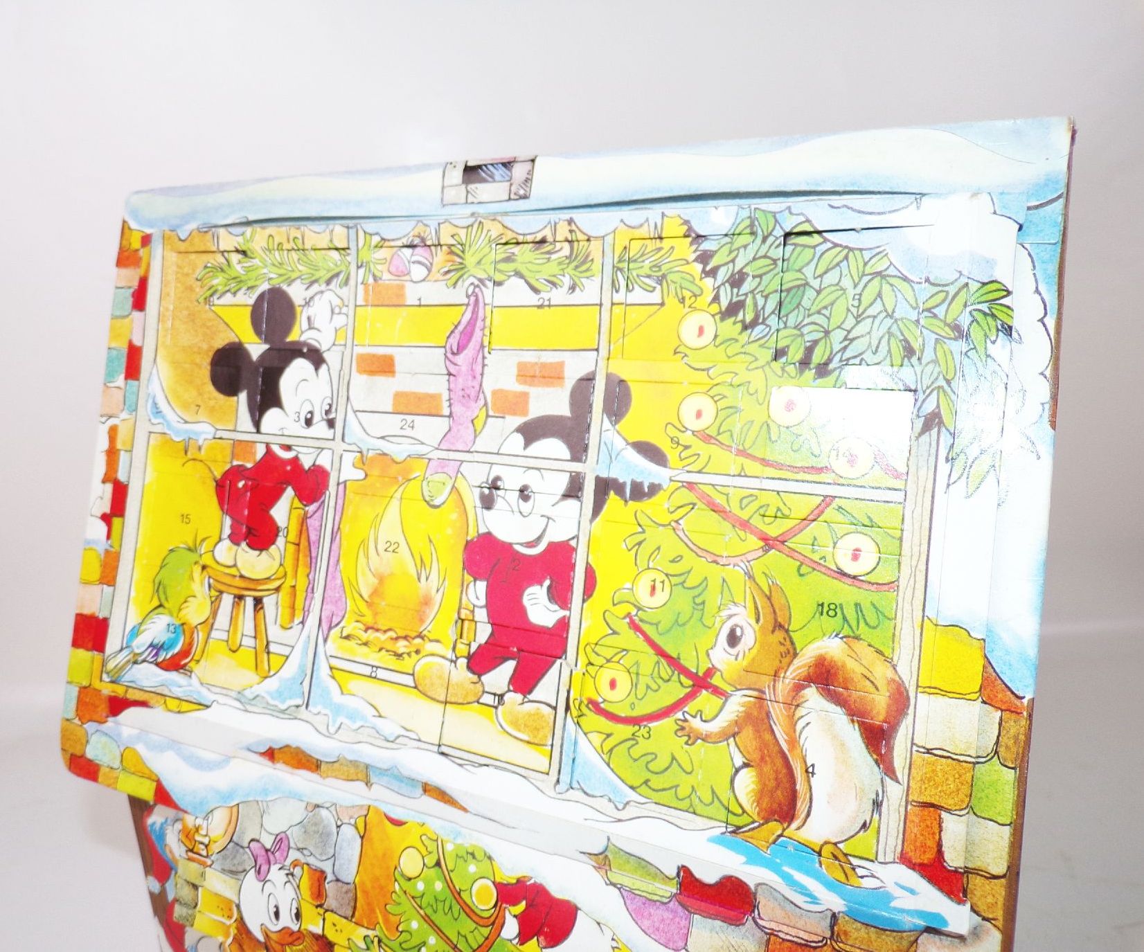 Alter Adventskalender Haus Micky Maus Disney 