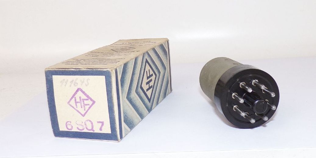 HF Röhre 6SQ7 NOS DDR tube HF Röhre 6SQ7 NOS DDR tube