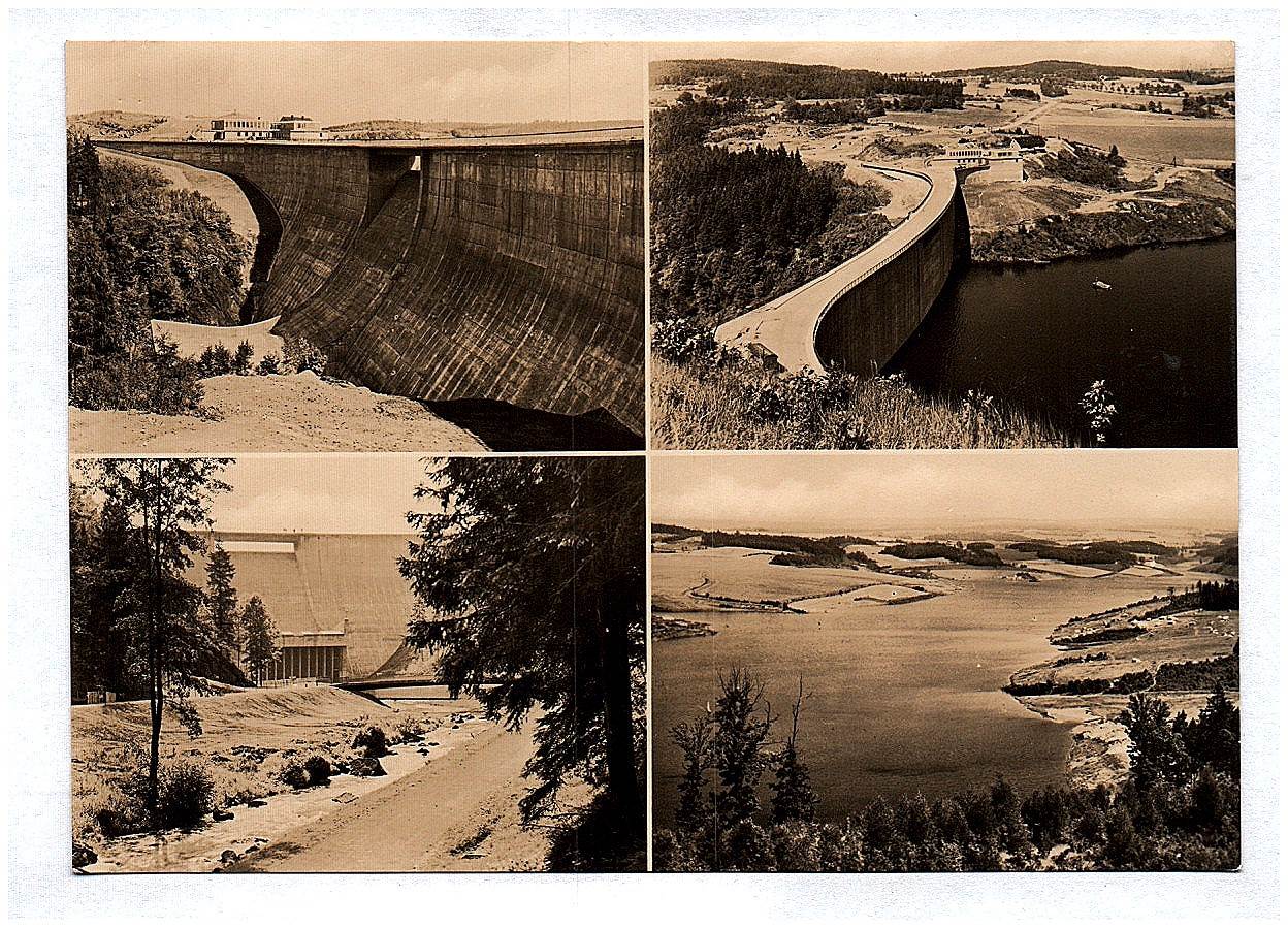 Ak Talsperre Pöhl bei Plauen im Vogtland Ak Talsperre Pöhl bei Plauen im Vogtland