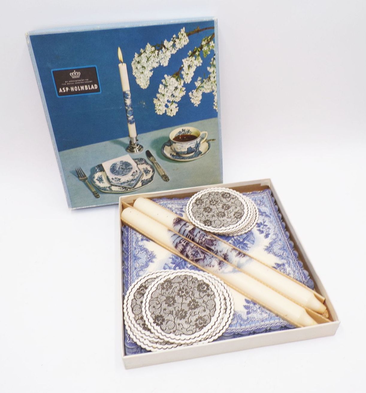 APS Holmblad Dänemark Souvenir Kerzen Servietten OVP Kitsch