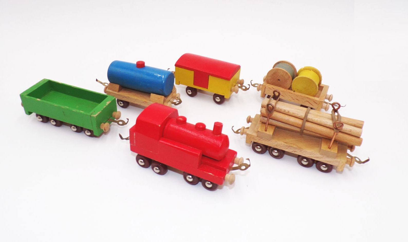 Alte Holz Eisenbahn DDR Pewesti