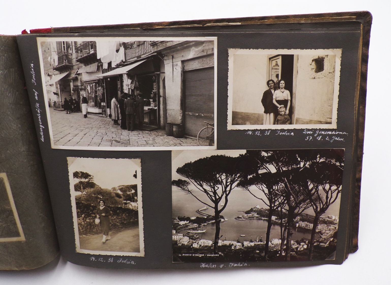 Fotoalbum Wilhelm Gustloff Italien Griechenland 1938