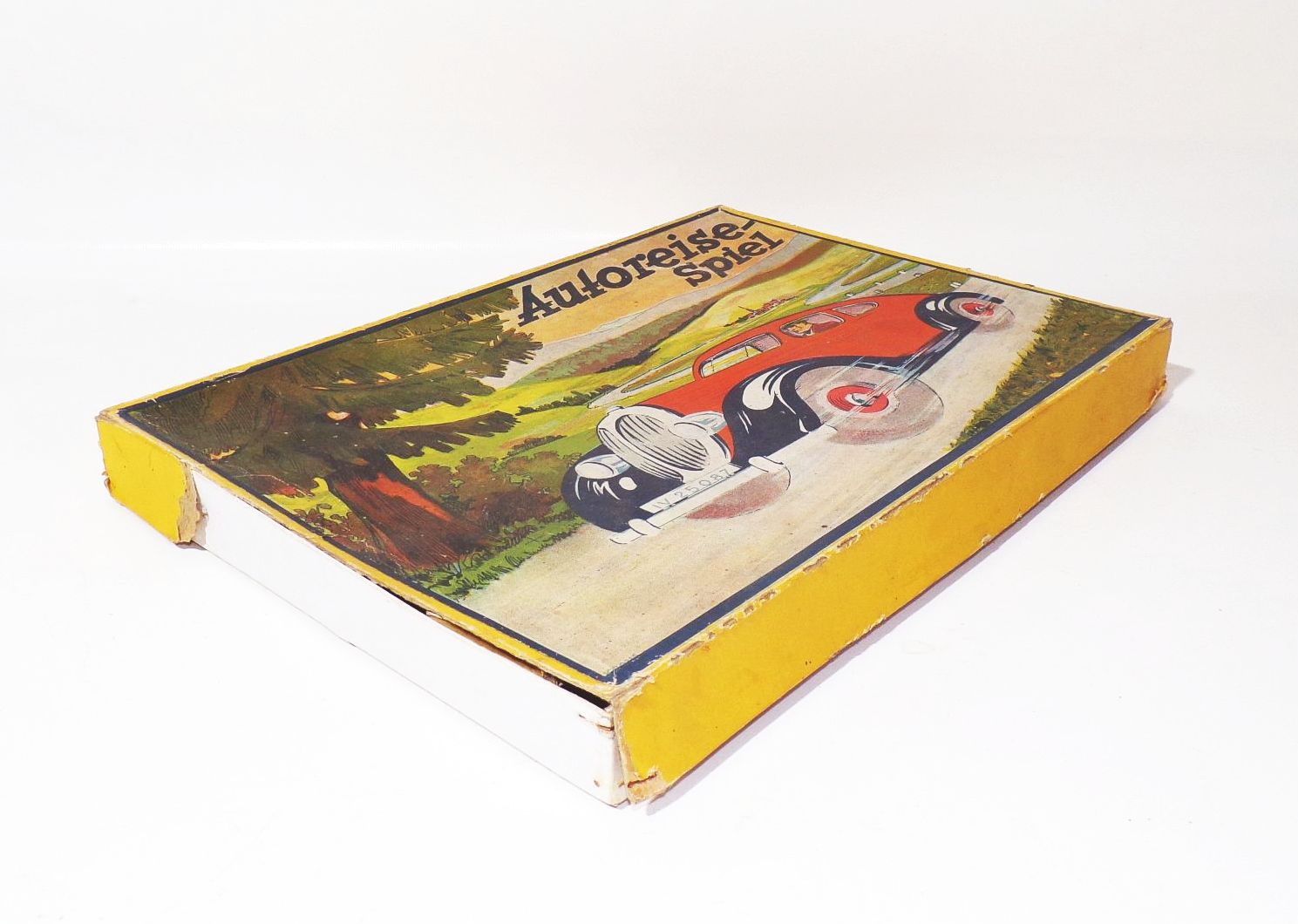 Autoreise Spiel Brückner Brettspiel 1930er 1940er 