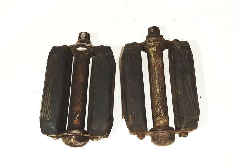 Alte Pedalen Fahrrad Oldtimer Vintage