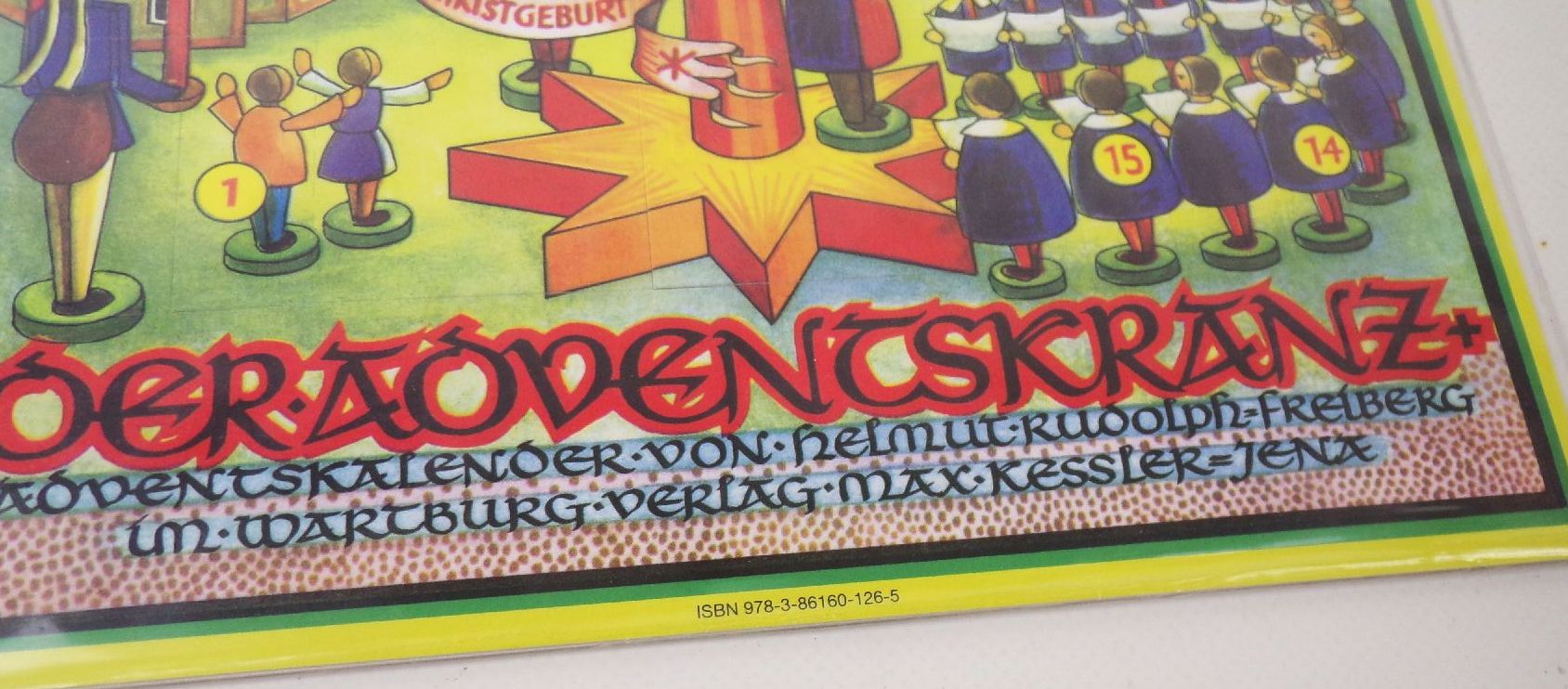 Adventskalender Der Adventskranz Helmut Rudolph Freiberg Reprint