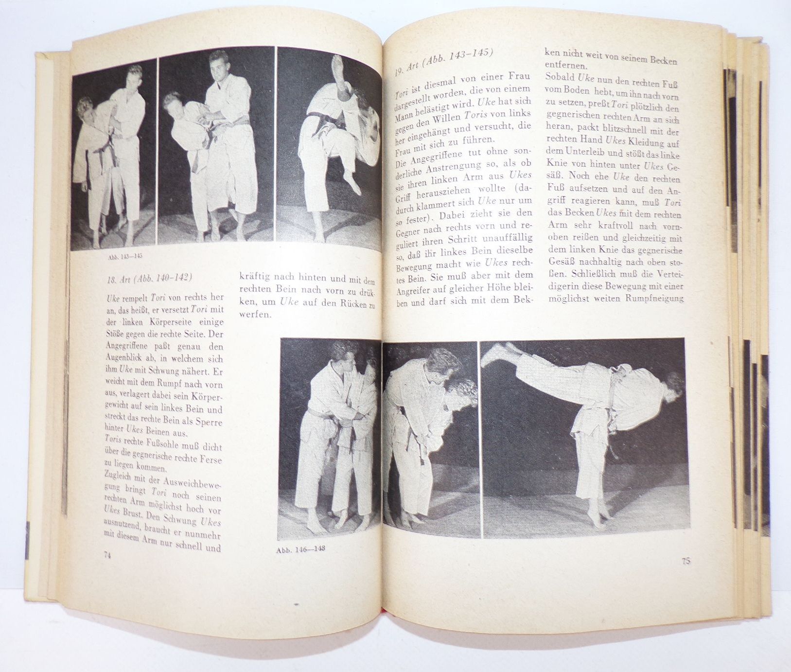 Judo Selbstverteidigung Horst Wolf 1960 Kampfsport Buch 