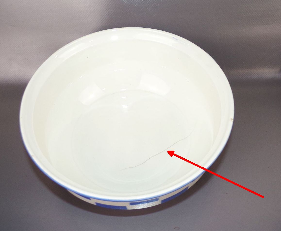 Altes Schüssel Spritzdekor Set 5 Keramik Schalen Küche Vintage 