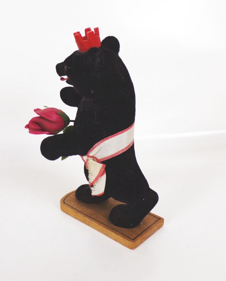DDR Souvenir Berliner Bär Schwarz Vintage Deko DDR Souvenir Berliner Bär Schwarz Vintage Deko