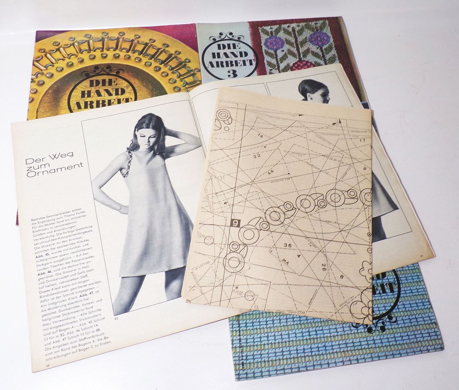 Die Handarbeit Verlag für die Frau 1968 kompletter Jahrgang