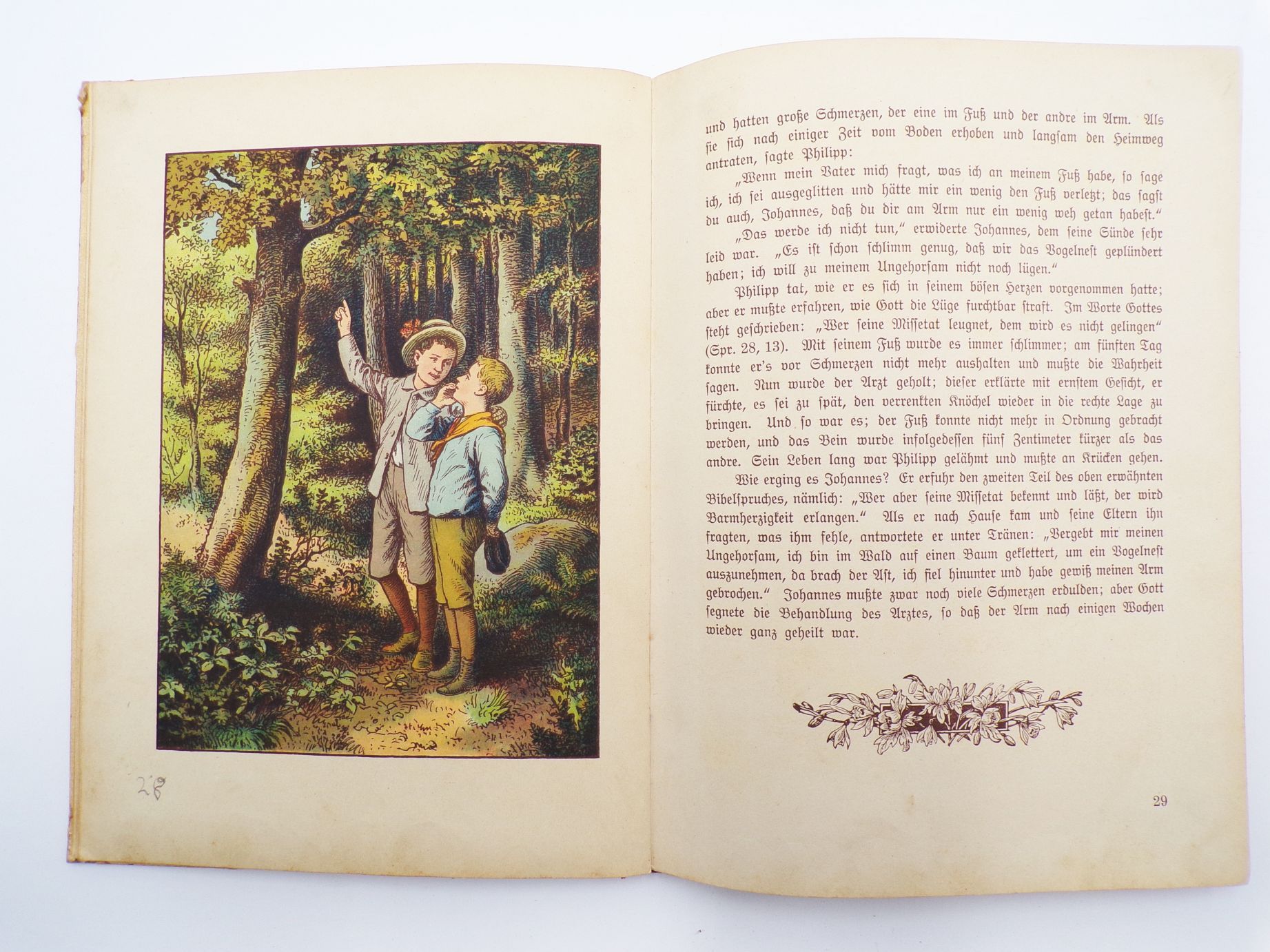 Lämmerweide Bilderbuch für unsere lieben Kinder Garmführ um 1900