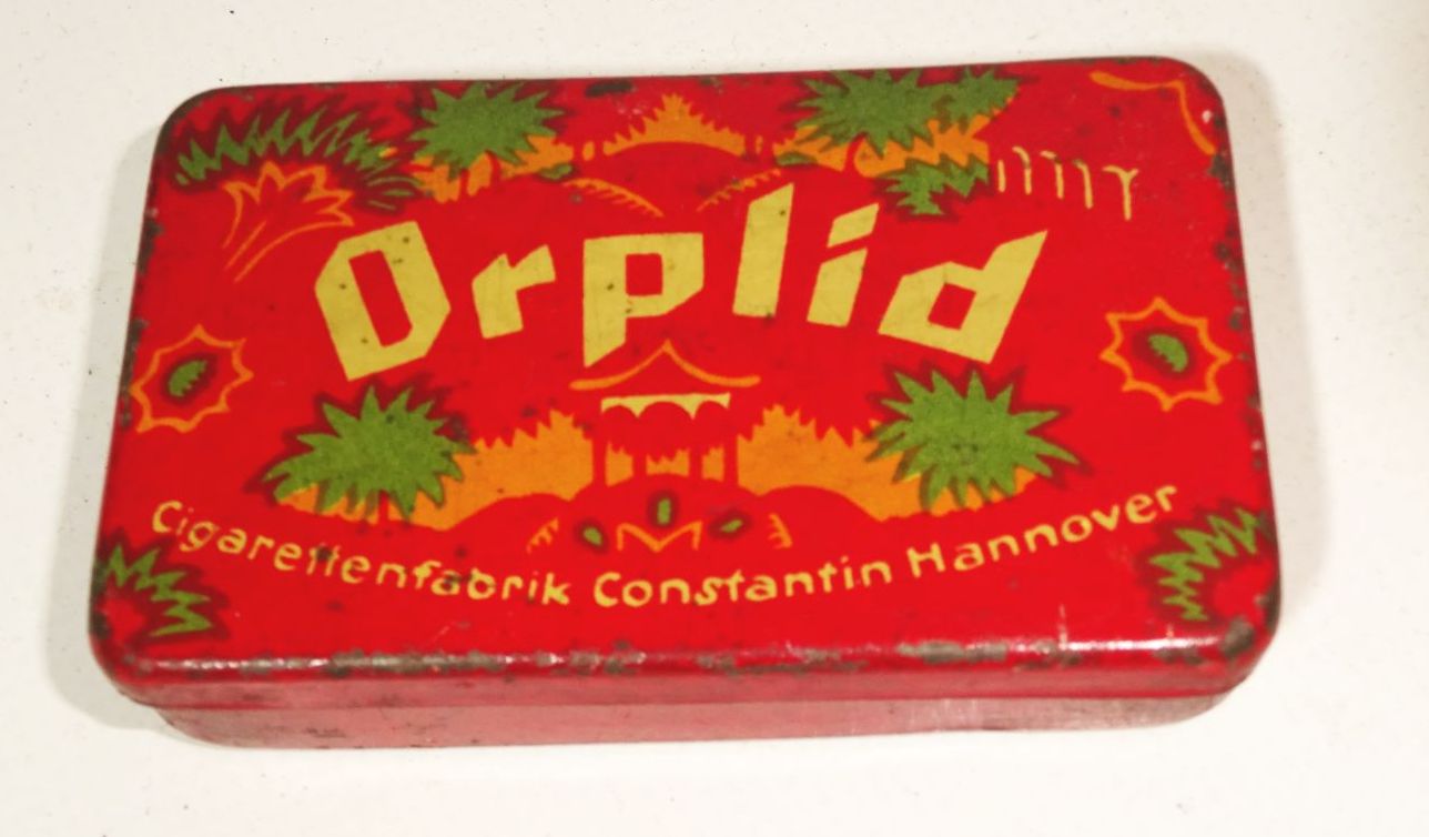 Zigarettendose Orplid Constantin Hannover 1920er 1930er 