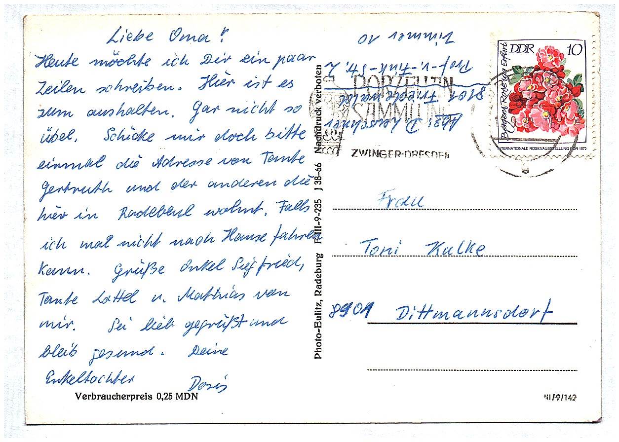 Ak Radebeul Kreis Dresden DDR Sachsen Ansichtskarte Ak Radebeul Kreis Dresden DDR Sachsen Ansichtskarte