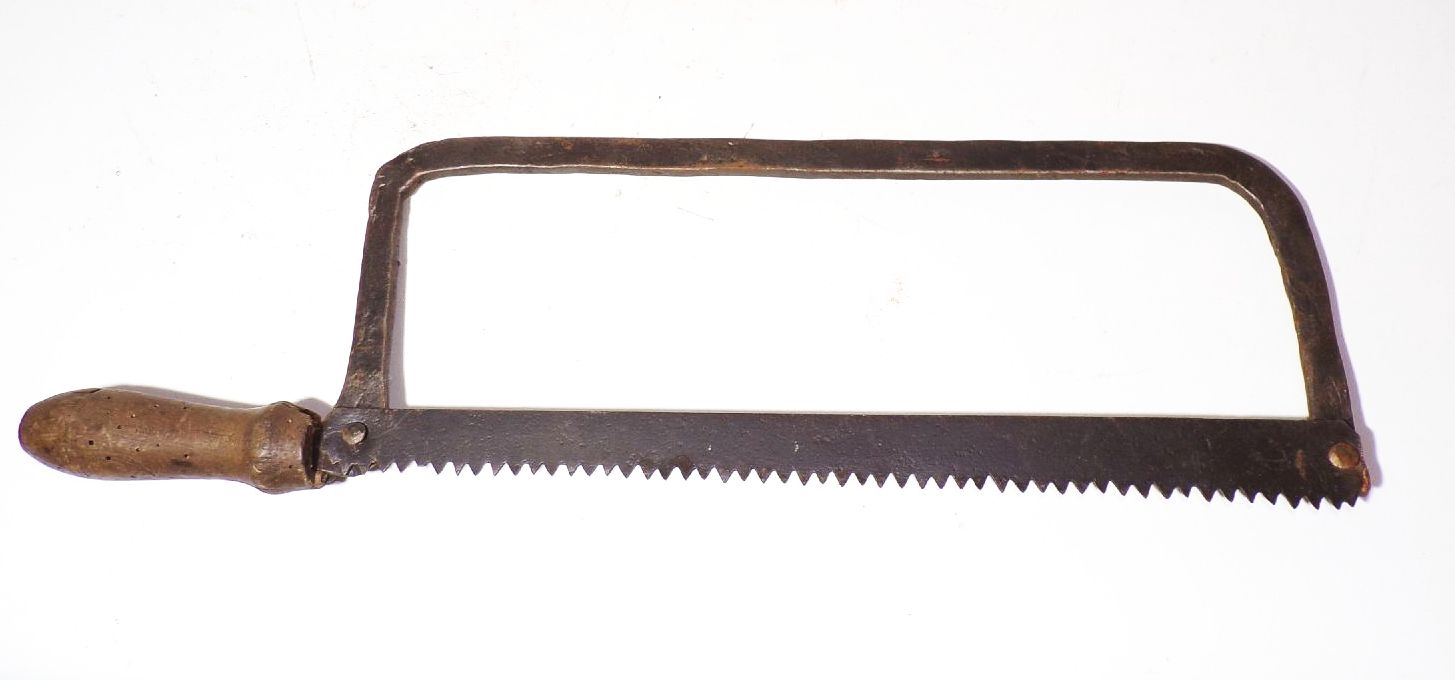 Alte Bügelsäge 3 Stück Säge Handsäge Holzgriff