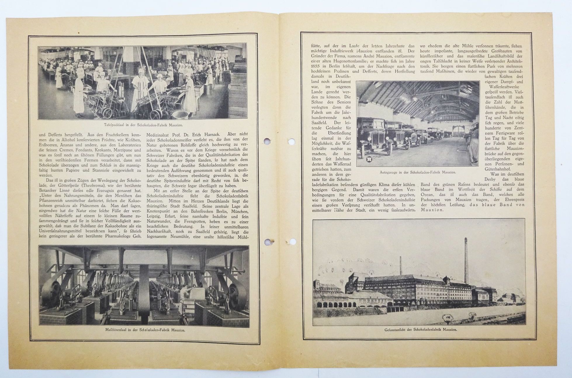 Druckerzeugnis Mauxion Schokolade Reklame Sammler um 1930 Druckerzeugnis Mauxion Schokolade Reklame Sammler um 1930