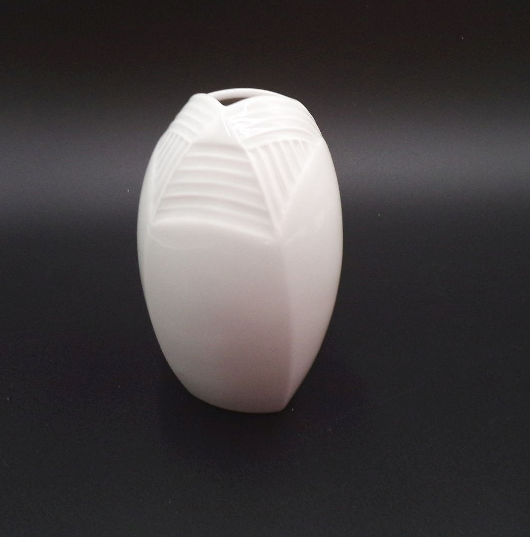 Meissen Vase Weiß 13 cm 1 Wahl Design Form Vintage