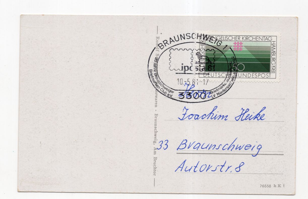 Ak Braunschweig In der Küchenstraße Ak Braunschweig In der Küchenstraße