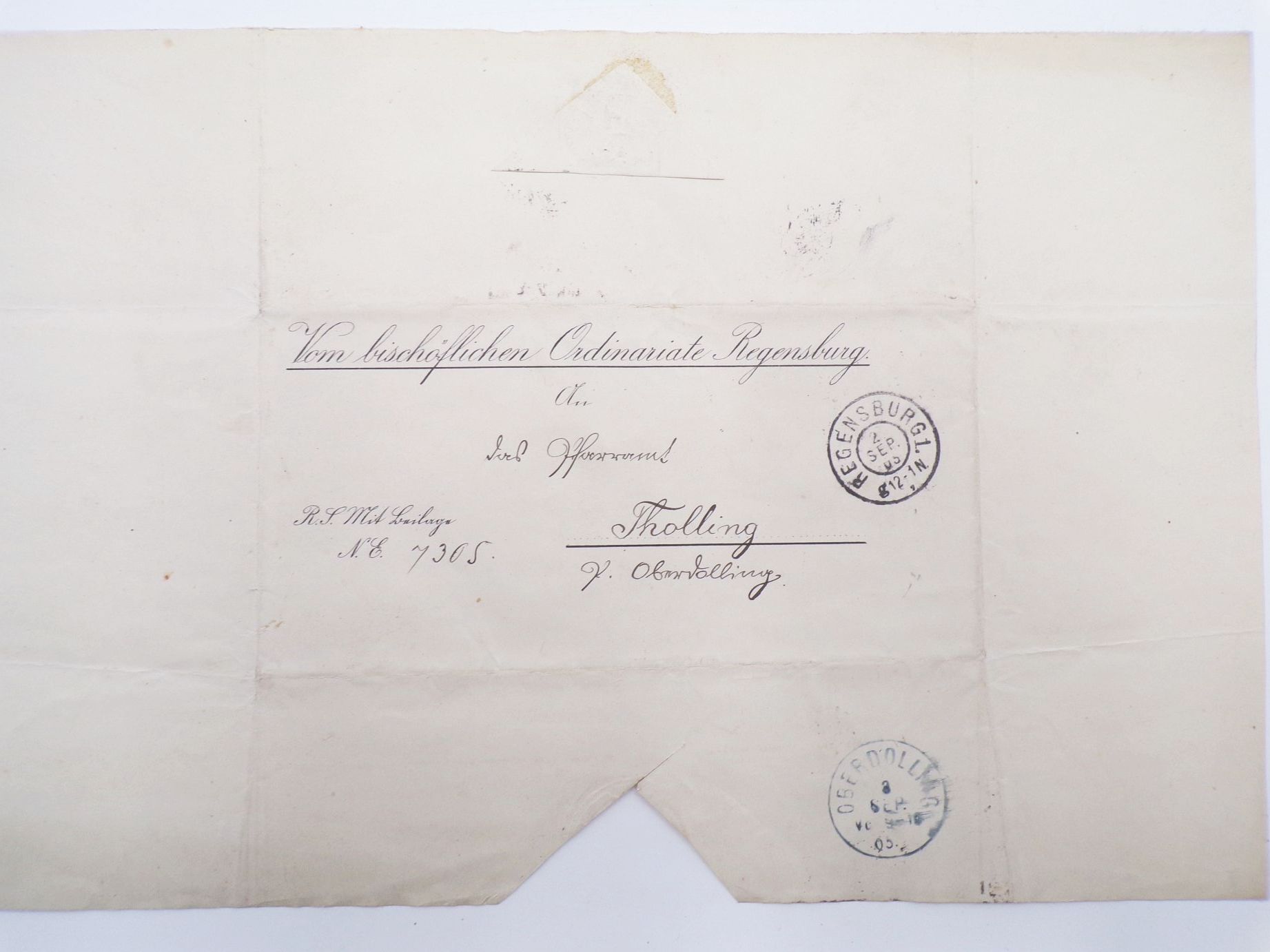 Vorphila Nachlass Bayern Regensburg Ingolstadt Stempel