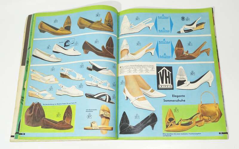 DDR Katalog Versandhaus Leipzig Frühjahr Sommer 1966 Vintage
