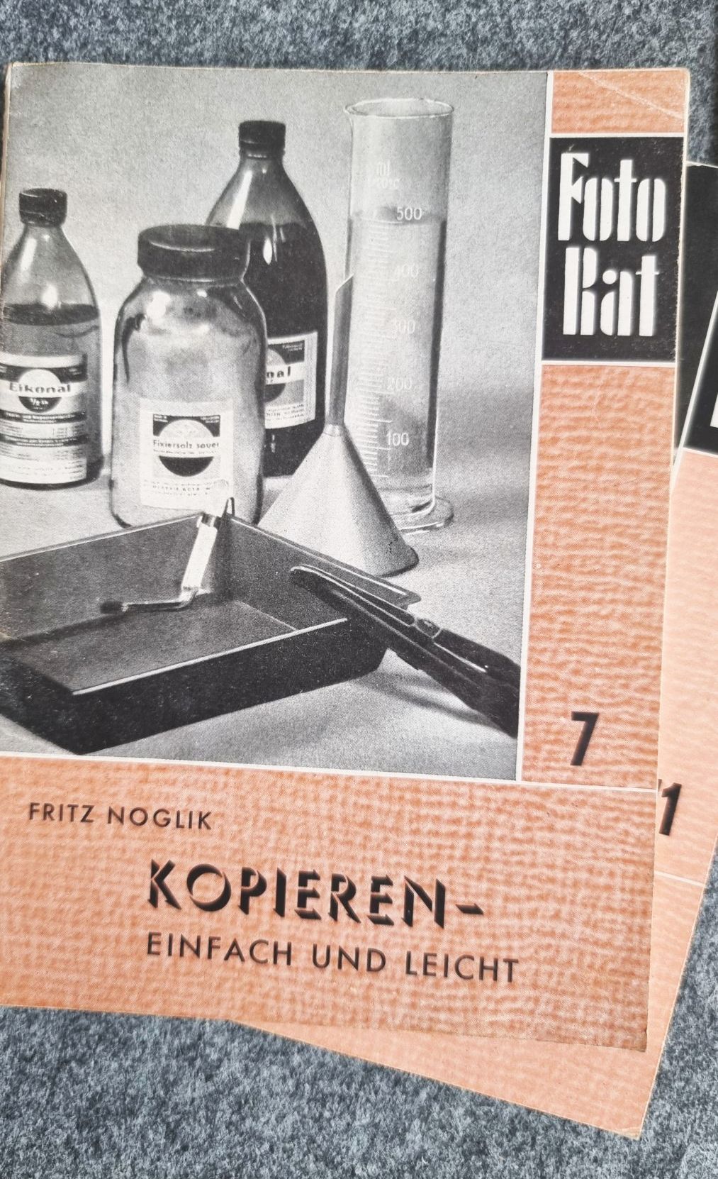 Kodak Broschüren Foto Rat 50er Jahre Hefte 12 Stück alte Fotografie Hefte AGFA Wolfen
