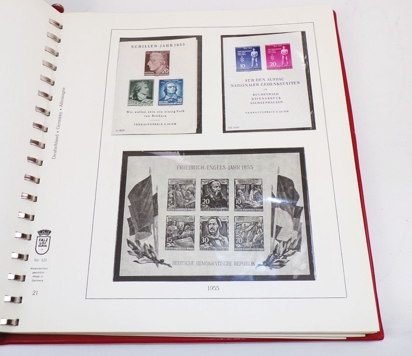 DDR Briefmarken 3 Alben Sammlung postfrisch und gestempelt