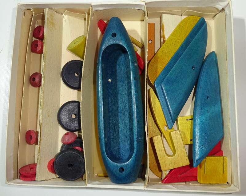 DDR Baukasten Modell Konstruktion Komet 1960er Spielzeug